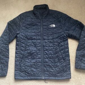 The North Face Men's Dark Blue Puffer Jacket